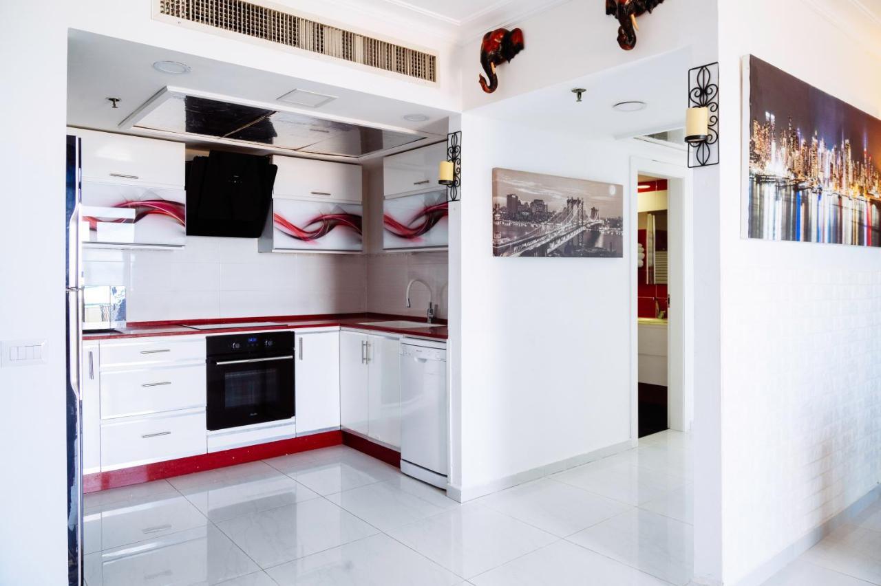 Almog Beach Apartments מגדלי חוף הכרמל חיפה Kültér fotó