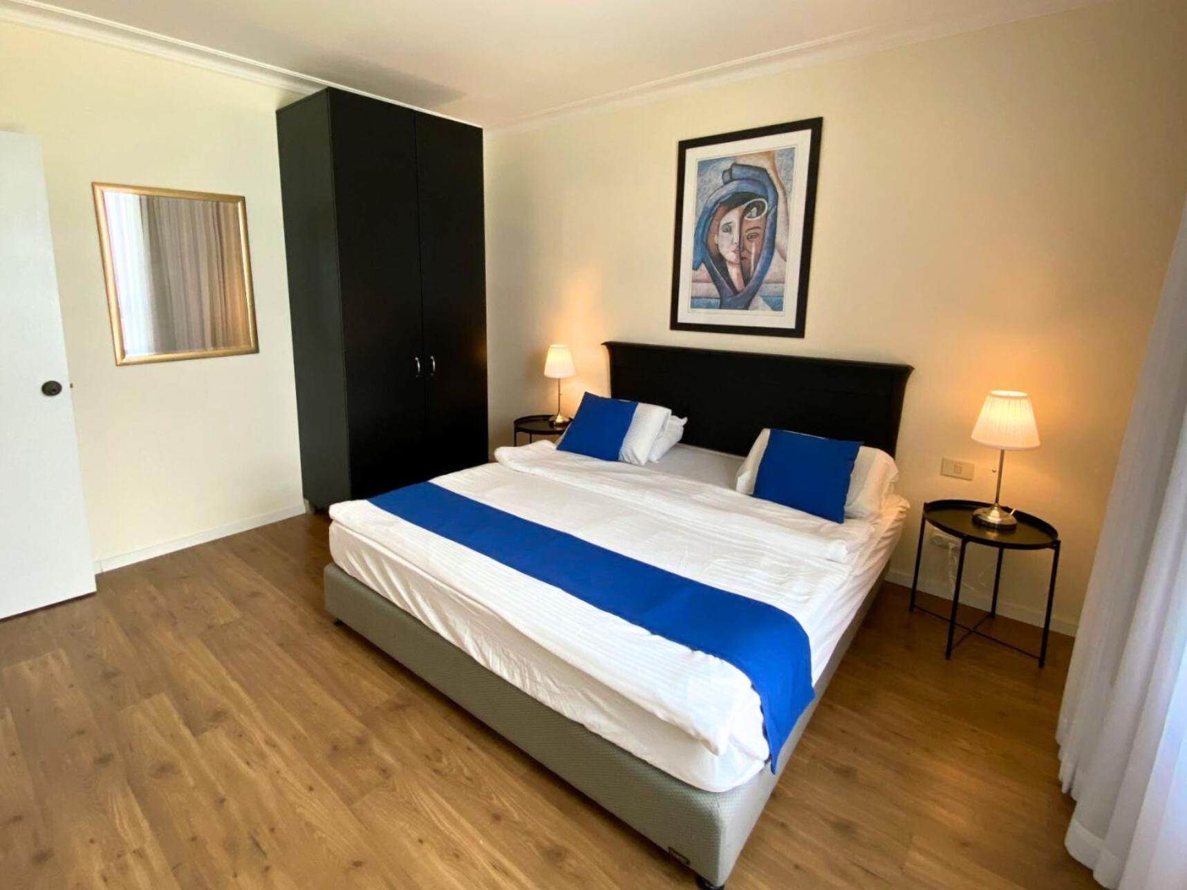 Almog Beach Apartments מגדלי חוף הכרמל חיפה Kültér fotó