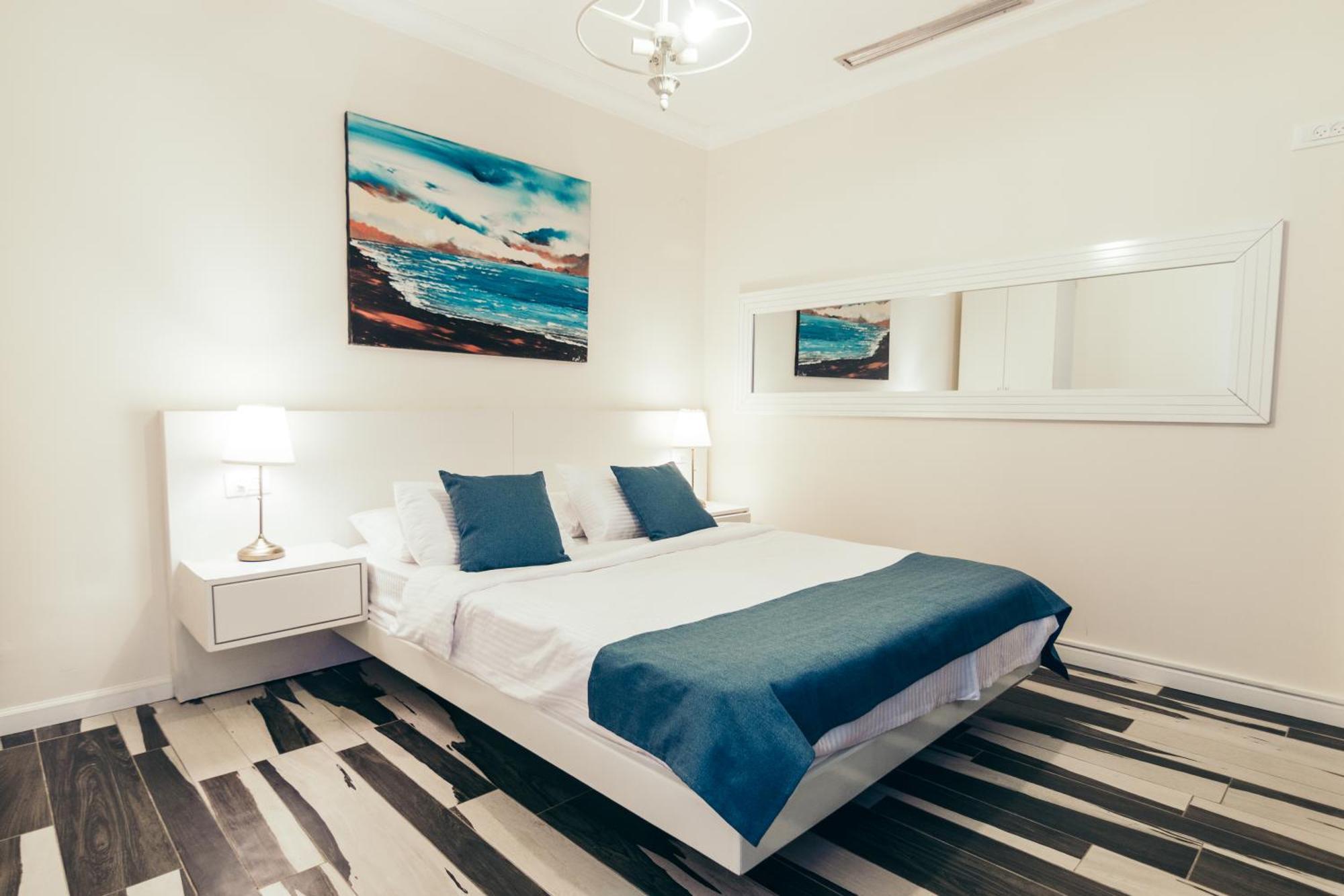 Almog Beach Apartments מגדלי חוף הכרמל חיפה Kültér fotó